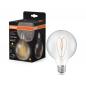 Preview: OSRAM E27 LED VINTAGE Heart Filament Globe 80 klar 7,2W wie 60W dimmbar warmweiß 90Ra